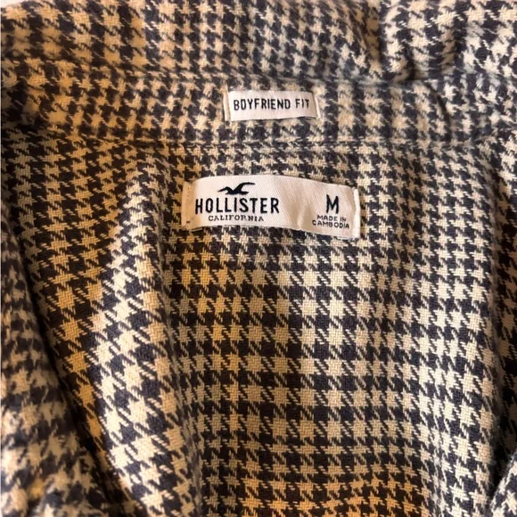 Hollister Monochrome Flannel Jacket warm - Picture 2 of 3